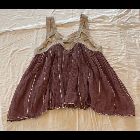 Free People One caged tank- S - Picture 1 of 5